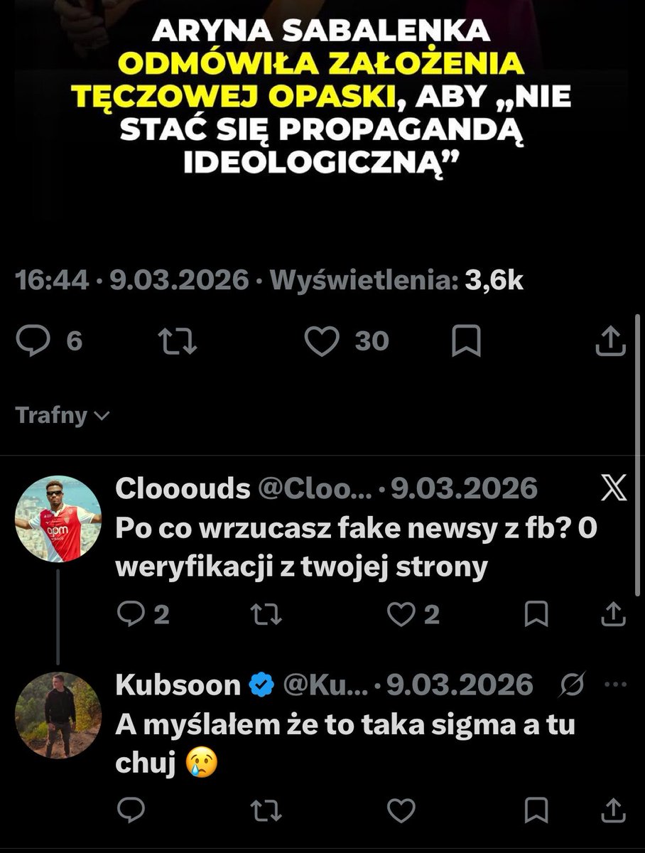 Cloooudsok's tweet photo. @KubaSarzala Jaką trzeba być kurwą jebaną, żeby dla parudziesięciu likę wrzucać drugi raz fake news’a, dobrze o tym wiedząc. W marcu wrzuciłeś ten sam post, gdzie dużo osób ci napisało, że to fejk, a ty znowu to wstawiasz XD no śmietnik z ciebie jak chuj. https://t.co/MqGGhof8Wp