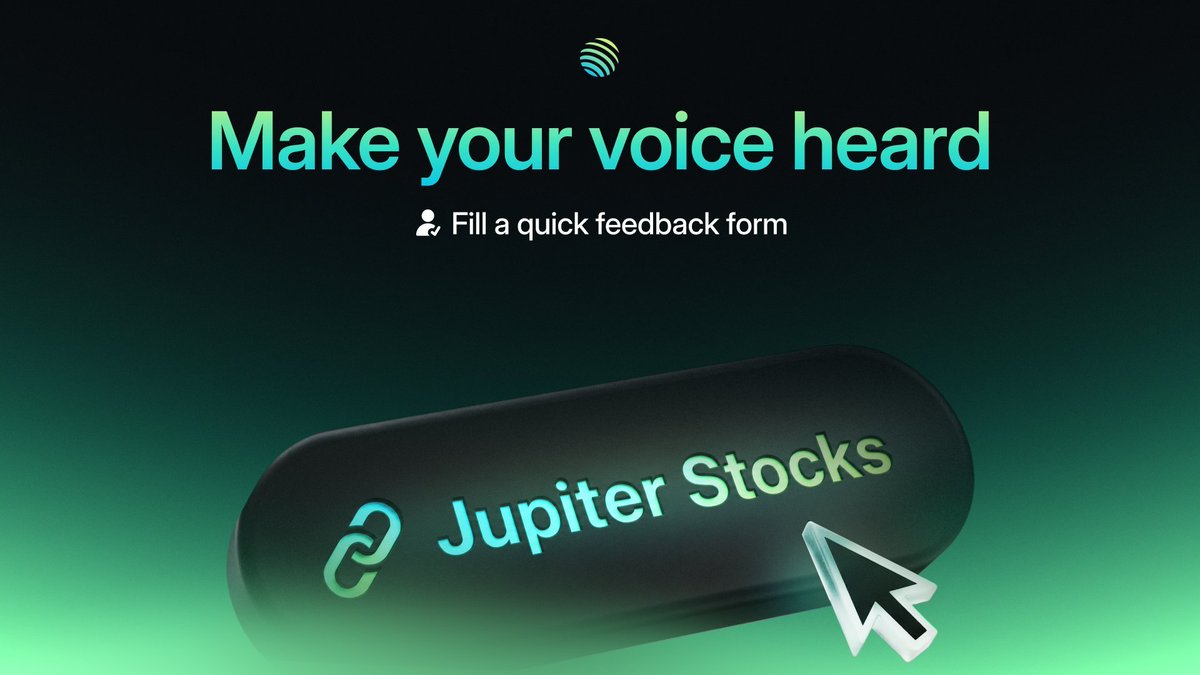 JupiterFDN_X's tweet photo. We need stock traders to roast us.

https://t.co/qoATUmDMh1 is our Stocks Page in Early Preview.

What’s missing from this page before you’d actually use it to research and trade a stock?

Financials? Technicals? News? Something else entirely?

Tell us here ↓ https://t.co/m9LeuTZlAZ