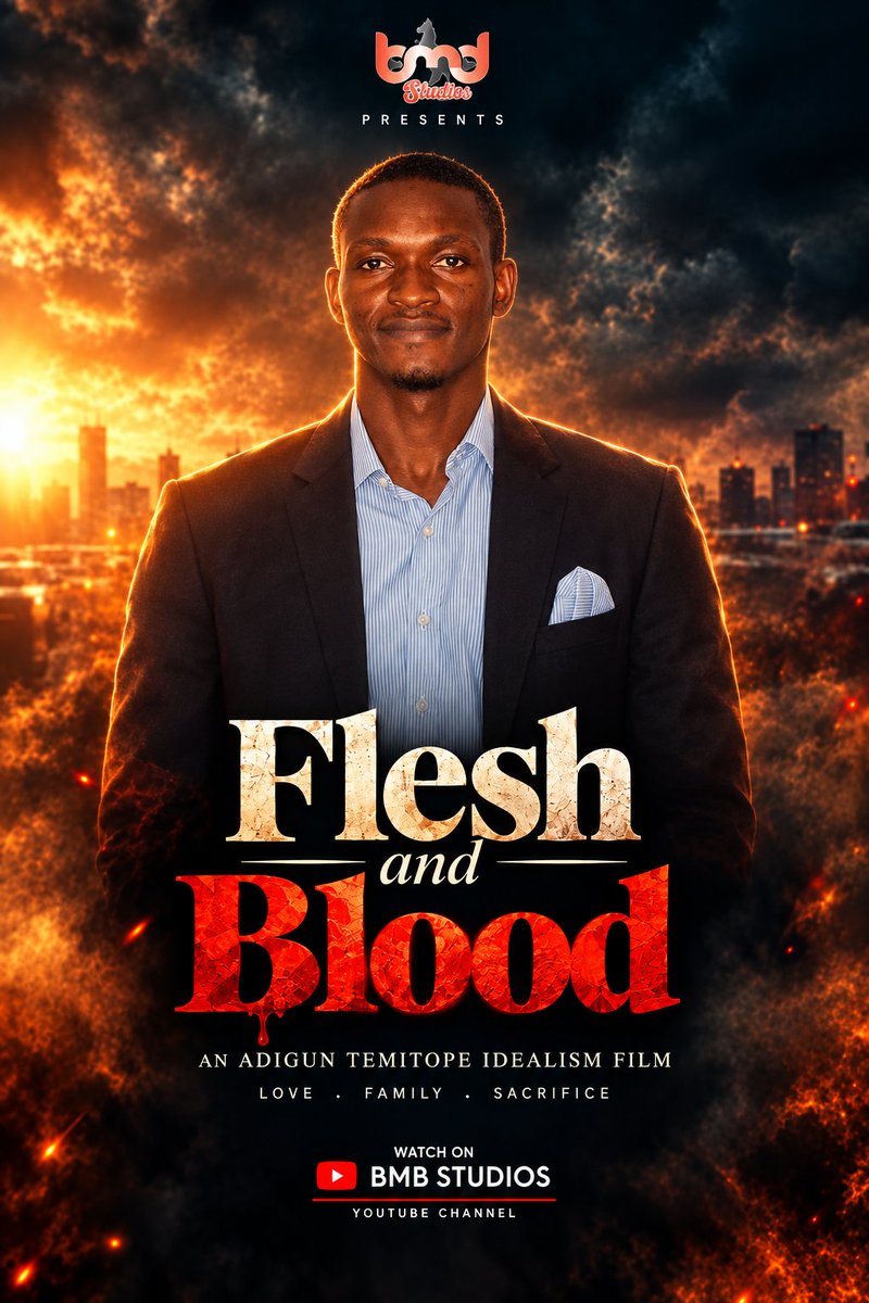 OfficialDATI's tweet photo. One night. One supermarket. One stranger. 
Bimpe thought it was just another job - until a photograph changed everything. 
Some truths should stay buried. This one didn't. 
FLESH AND BLOOD premieres October 1st on Black Media Brands Studios (Youtube)

#BMBStudios #FleshAndBlood https://t.co/BzETSZAwMl