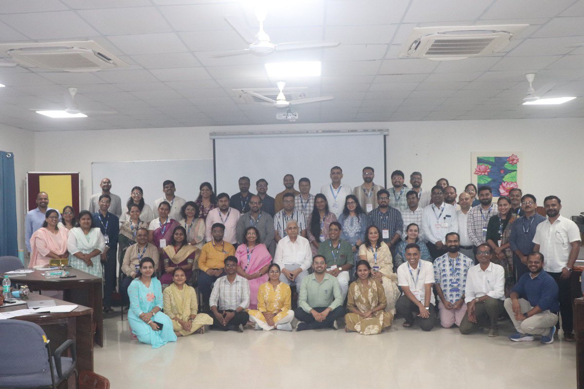 icmrnitvar's tweet photo. Glimpses from the Day 1 of DHR-Sponsored Implementation Research Workshop (21–23 September 2026) organized by MRHRU, Mehkar, Buldhana, under the mentorship of ICMR–NITVAR, Pune, in collaboration with MGIMS, Sevagram, Wardha.

#ICMR #NITVAR  #PublicHealth
#DHR #MRHRU #MGIMS https://t.co/Ao6ePrSGCo