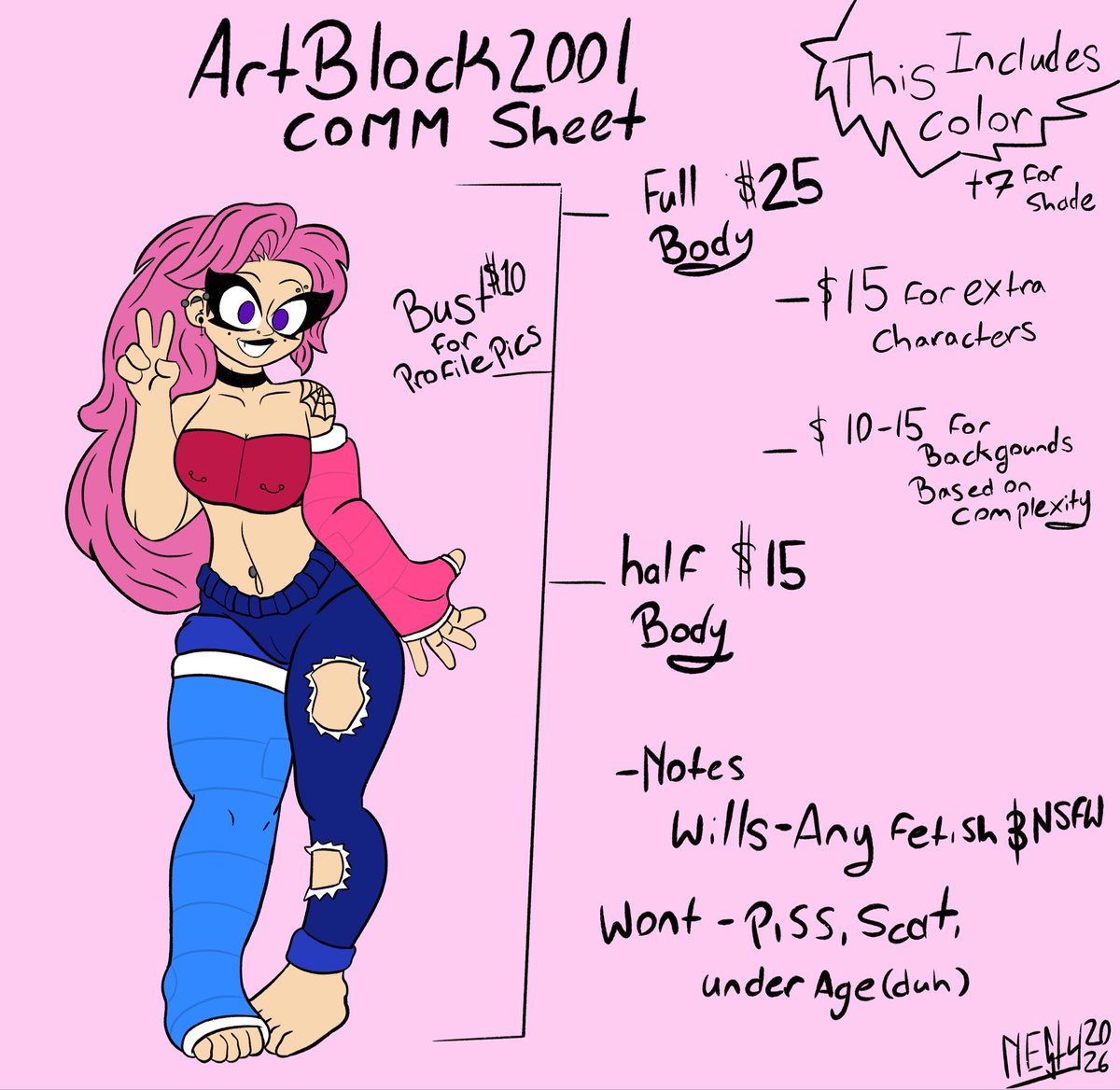 Artblock2001's tweet photo. My comms are open !!! also come check out my deviant https://t.co/RtUlCU0wZy https://t.co/H5dnGTMH5F