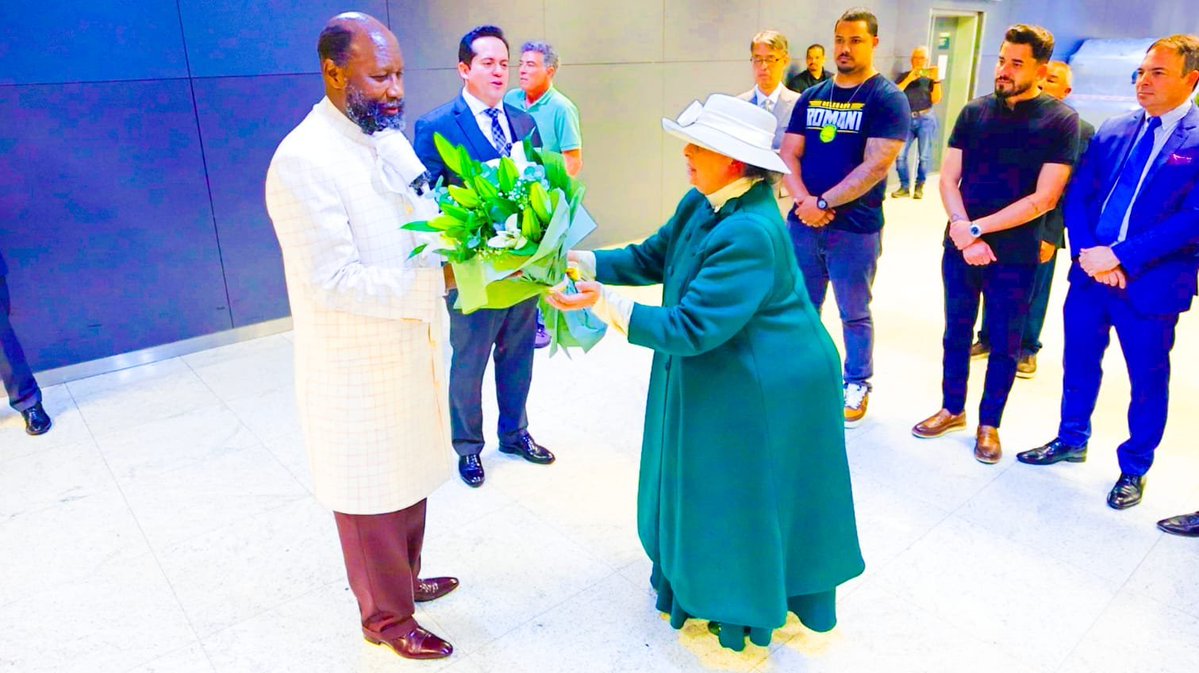 BangleBaron's tweet photo. #BrazilArrival The Mega Prophets arrive in Brazil. https://t.co/MJYGgbehWs