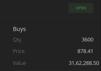 DellaDS825's tweet photo. #NewPosition - LONG in #BLUESTONE at 878.41 

stop 2%

Target: https://t.co/KkslIAxYAc

Disc: Not a buy recommendation. Do NOT copy and lose your capital because you are very likely to. https://t.co/YJWNEbqXlm