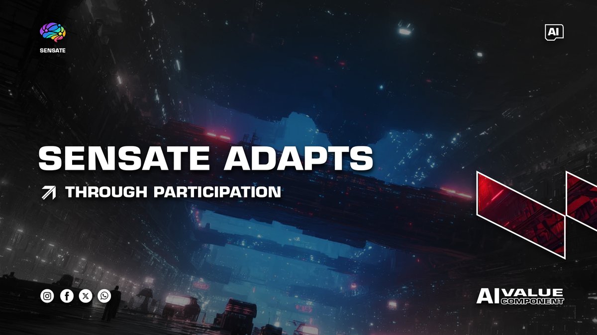 sensate_lab's tweet photo. The network is not static 🔄
It adapts
based on participation
#Dynamic #Web3 https://t.co/AApu995MdN