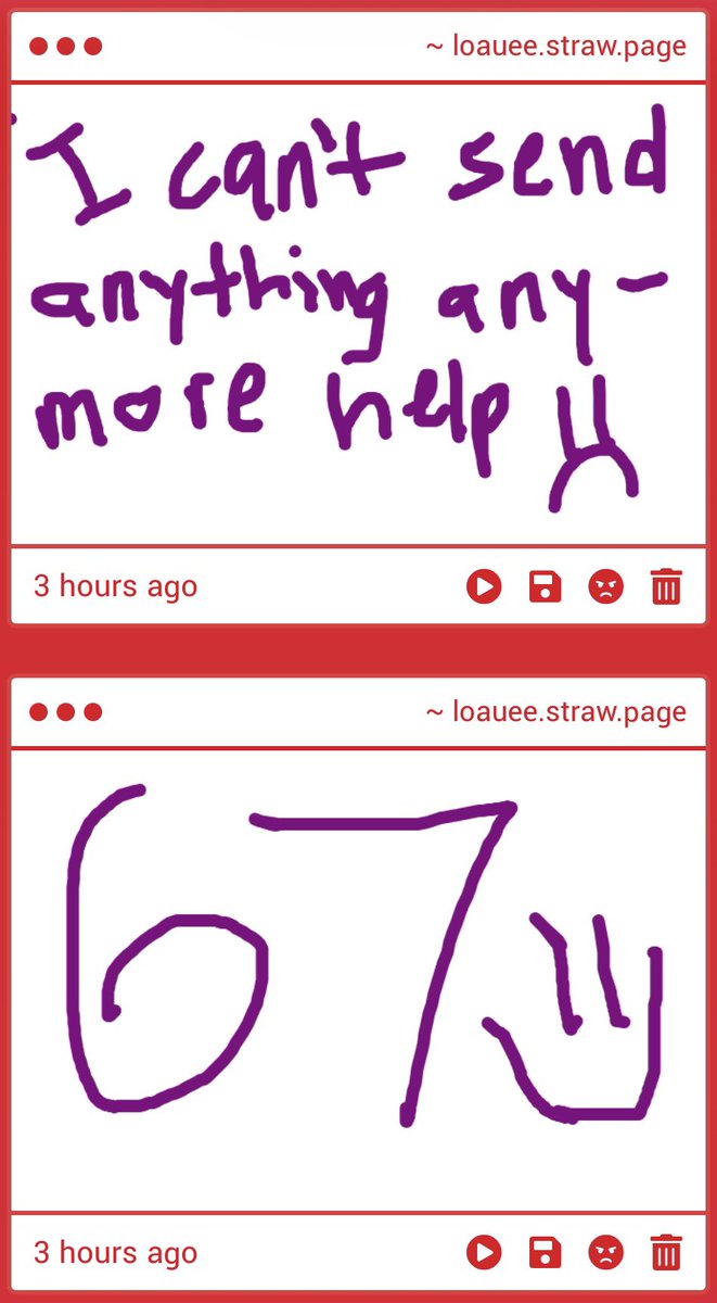 loauee's tweet photo. 🙂🙂🙂 i can block words right can i just block 67 from being used 

https://t.co/Jo5ylyJsUc https://t.co/exxrfpdZdA