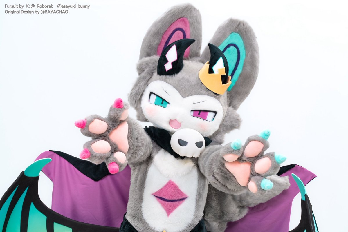 _Roborab's tweet photo. #でびコネ #fursuit https://t.co/bzHehQlVgI