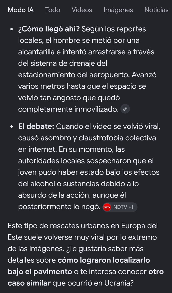 rubensotoc's tweet photo. @Fluyeporlaweb @grok El video es tan real e imposible de replicar por una IA, que la lista de razones ni siquiera las voy a dar ¡Porqué es enorme!

Tan así, que me aventuré a buscar la noticia y la hallé.

También confirmado por Gemini.

Acá puedes ver una versión más corta:
https://t.co/iIl8SLCkTi https://t.co/5vNY47pH87