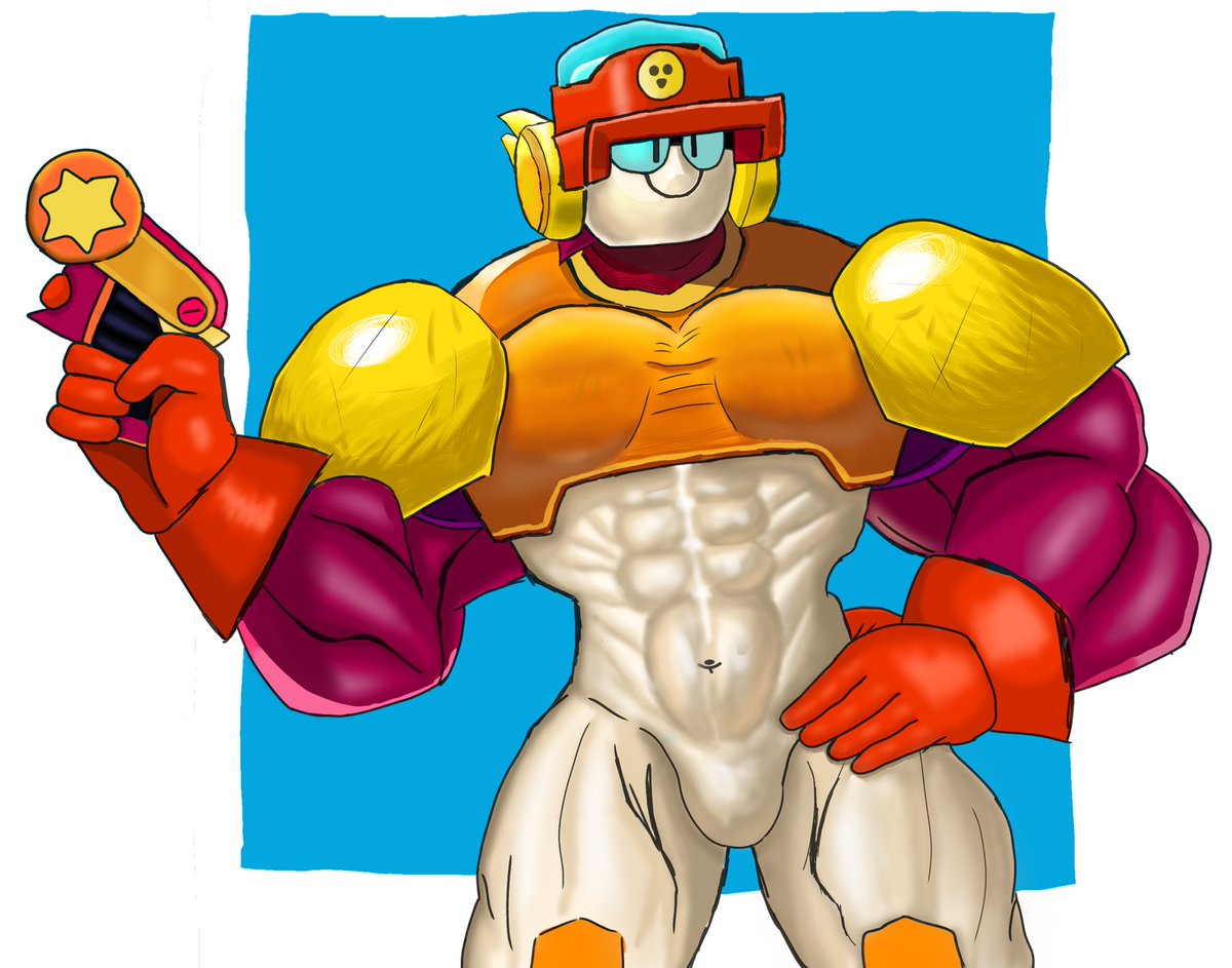 kamallfan's tweet photo. むきむきラリー💪
#BrawlStarsArts 
#ブロスタ鋭角部
#larryandlawrie https://t.co/U9tgmrDowO