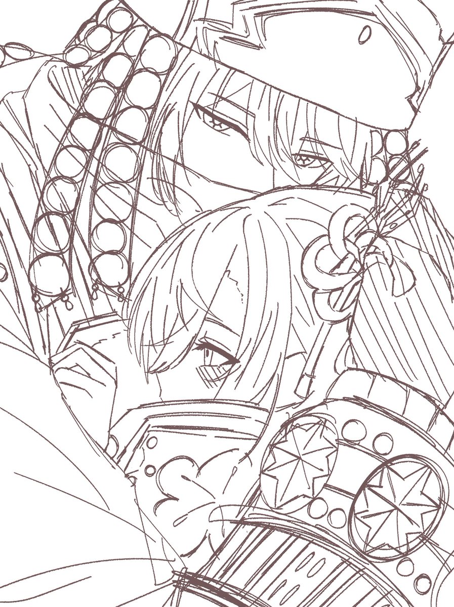 Solasg0x0's tweet photo. @XiqwaD リプ失礼します(⋆ᴗ͈ˬᴗ͈)”
すんごい表情というか線が好きです(？)
フォローさせていただきました…！！

落書きにはなりますが、表情が上手く描けて気に入っている絵になります！ https://t.co/G02MrJjHLc