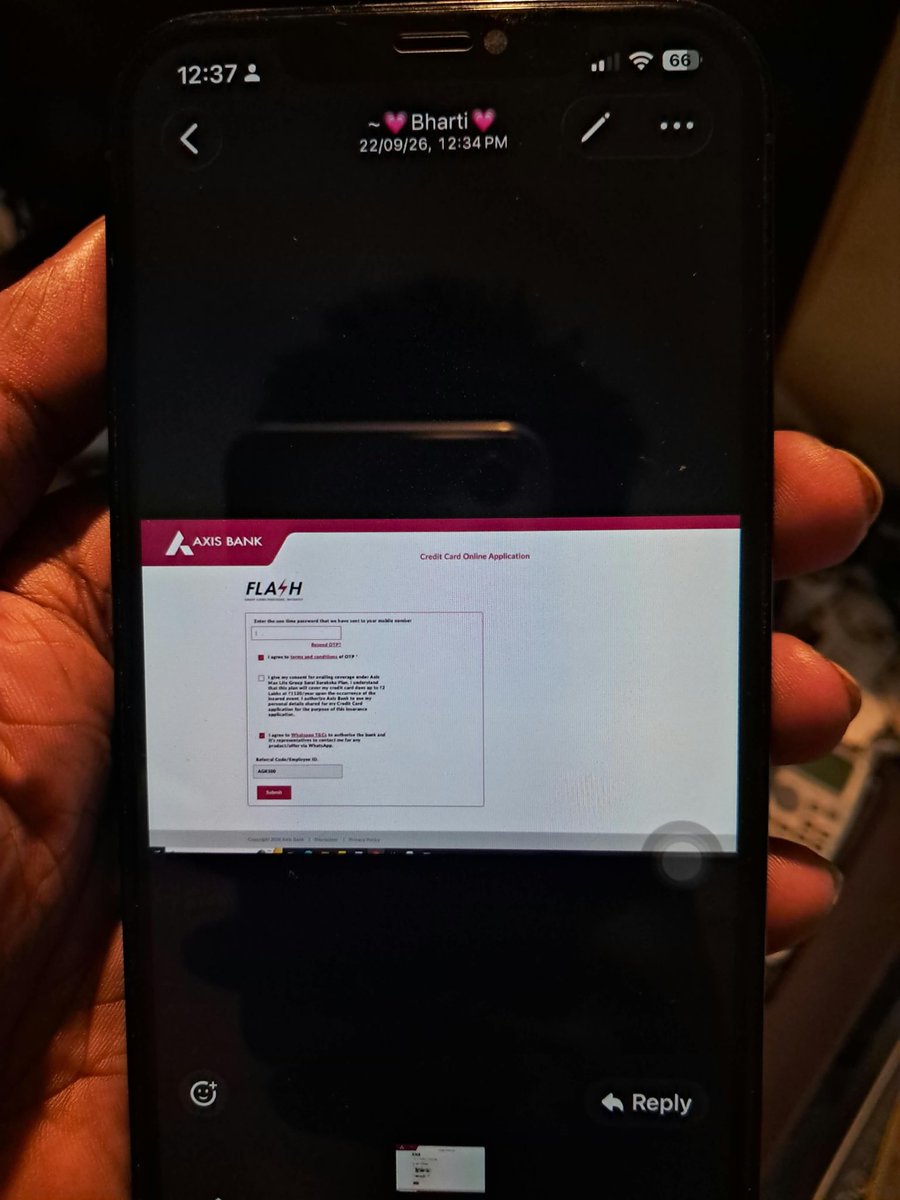 hellodebasish9's tweet photo. @AxisBank @AxisBankSupport How do scammers know my Axis Bank details? This is a serious data-security concern. Please investigate and explain urgently. If this isn’t addressed, I’ll consider closing all my Axis Bank cards. https://t.co/z1EVb6XtZk