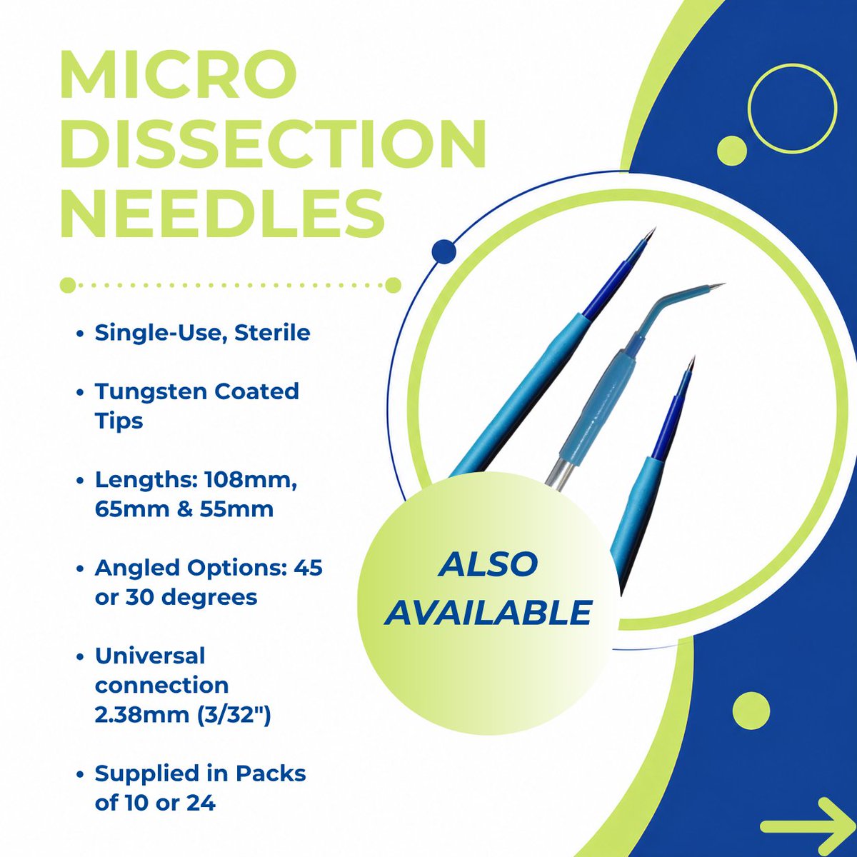 JuddMedical's tweet photo. Are you getting the most from your choice of Diathermy Electrodes? ⚡
We offer a comprehensive range of Diathermy Electrodes, giving healthcare professionals a broad choice to meet their electrosurgical needs.
📞 01527 559010
#diathermyelectrodes #electrosurgery #healthcare https://t.co/GozRK9VrfV