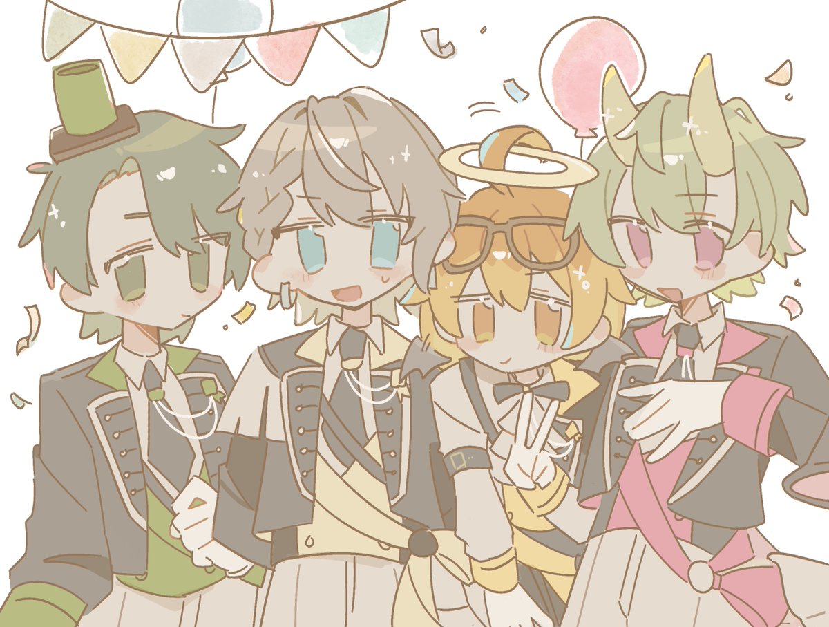 major_cmk's tweet photo. 5周年イラスト(遅刻)
改めておめでとうございます！🎉✨️

#めめ村5thANV
#めめ村 https://t.co/ViUFpHgF7P
