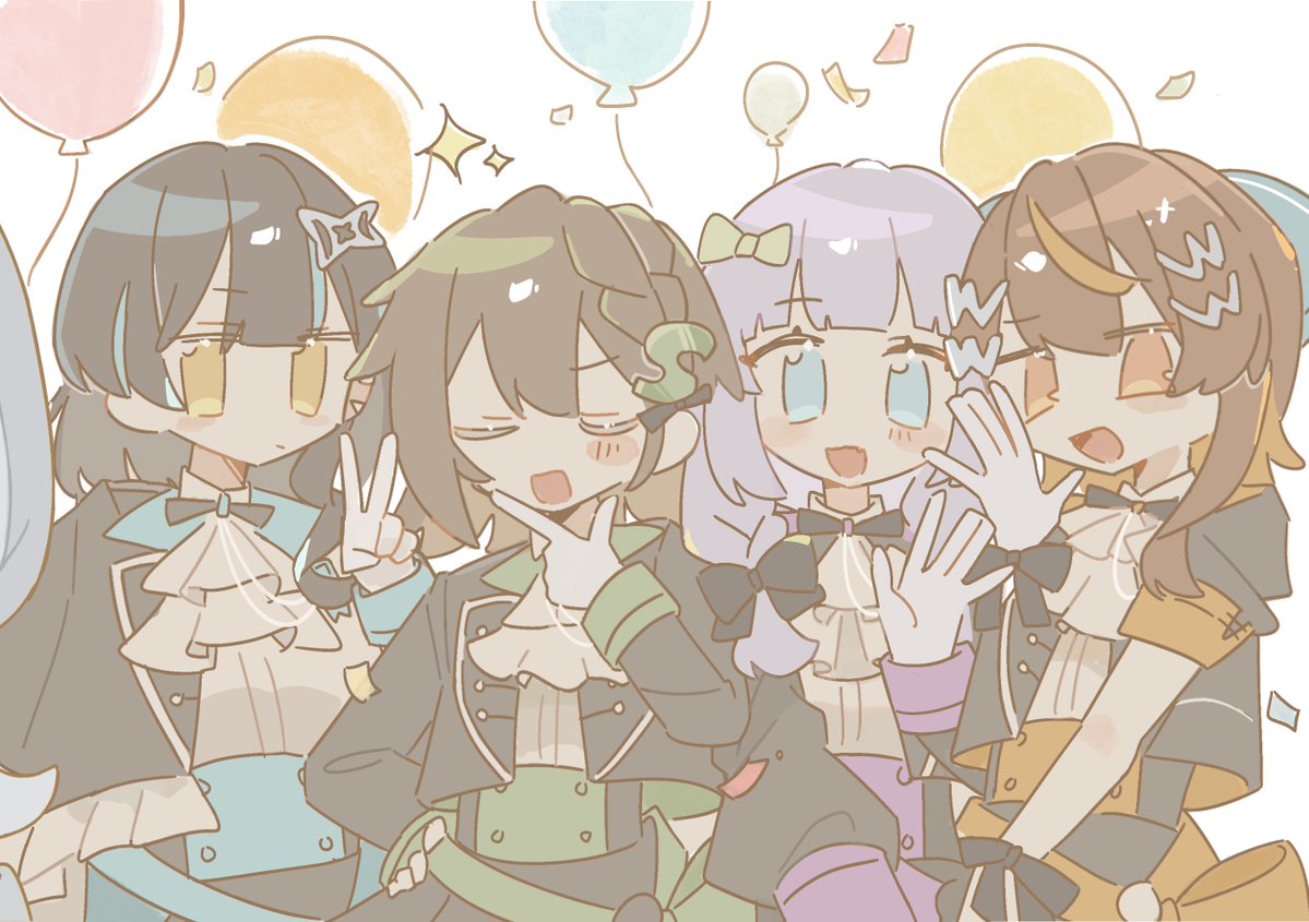 major_cmk's tweet photo. 5周年イラスト(遅刻)
改めておめでとうございます！🎉✨️

#めめ村5thANV
#めめ村 https://t.co/ViUFpHgF7P