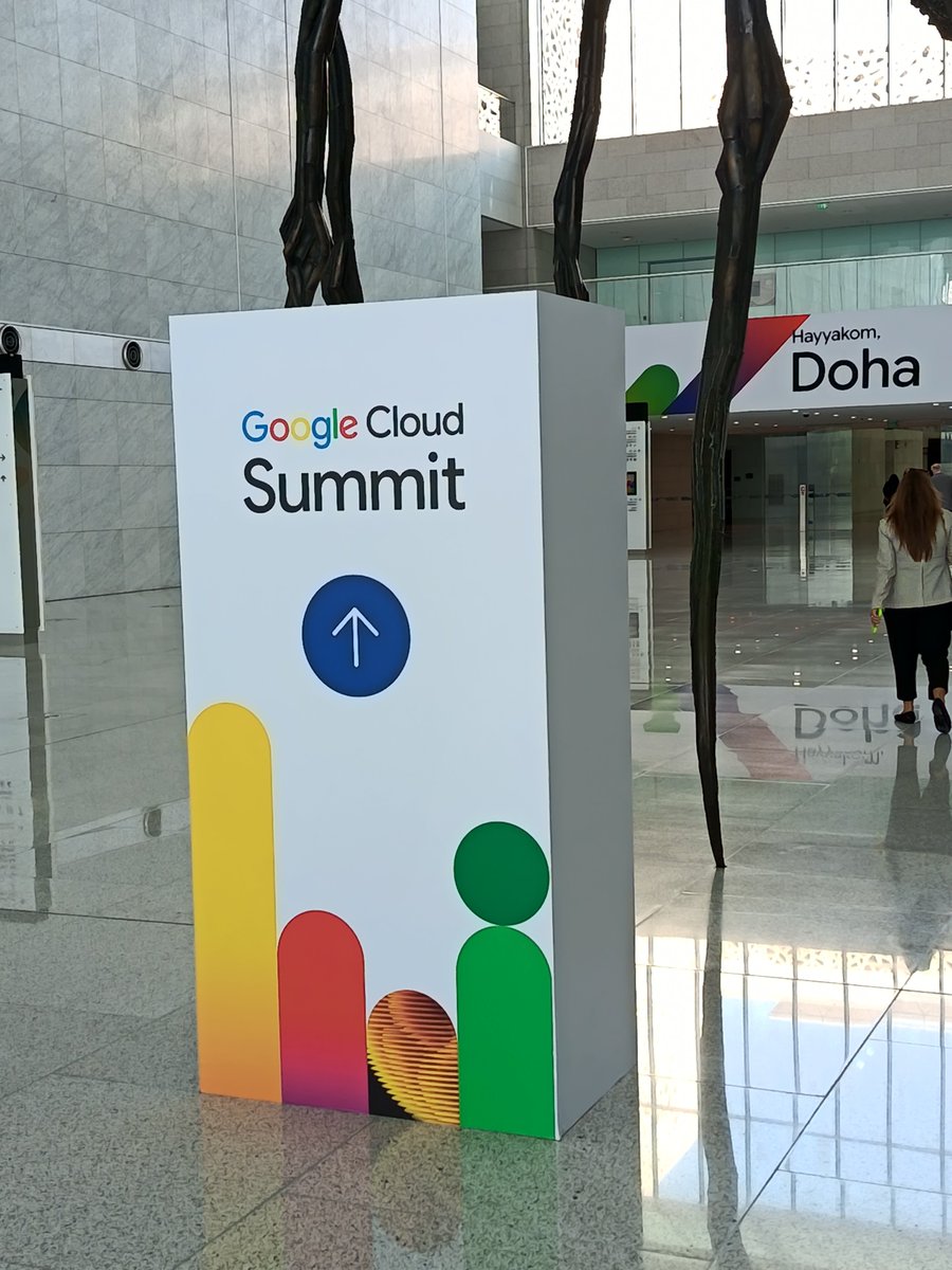 boohaider69's tweet photo. Attending Google cloud summit Doha 2026 https://t.co/vhFM8cisd0