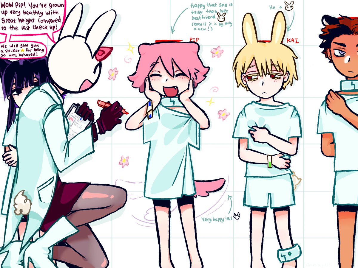 paperbag232's tweet photo. Height check  :D 📝

[#AnimalStock #art #OC] https://t.co/eGp1g8JhMW