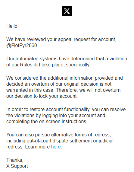IAmLebbeLone's tweet photo. Ehhhmmm

- You did something wrong
- We don't know what
- We will stay firm
- Here's how to log back in

What are you even trying to say, Elon? https://t.co/HaUJzL8shL