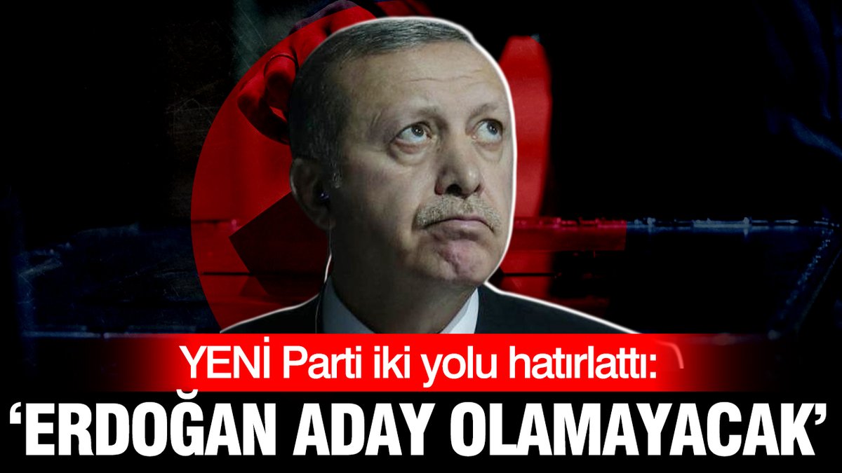 YenicagGazetesi's tweet photo. YENİ Parti Sözcüsü Zeynel Emre'den Erdoğan'ın olası adaylığına ilişkin net çıkış: "Bir daha cumhurbaşkanı olma ihtimali yok!" ❌

⚖️ Anayasaya göre görev süresi doldu.
🗳️ Yeniden aday olabilmesi için Meclis'in erken seçim kararı alması şart.
🏛️ Bu karar için gereken 360 vekil sayısı Cumhur İttifakı'nda bulunmuyor.
https://t.co/kdvelOoe2s