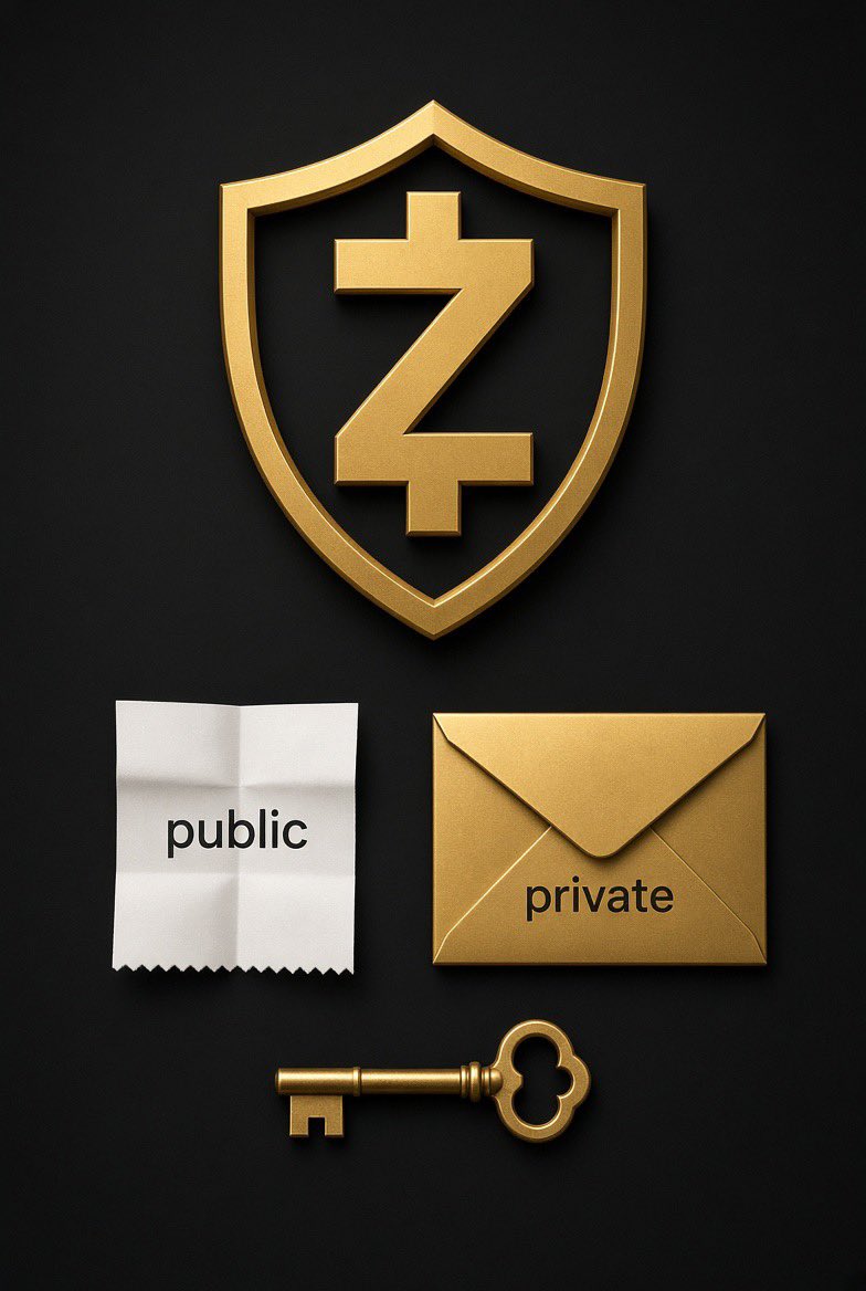 Ronaldgoals's tweet photo. What I learnt about ZEC:

• Zcash can be public or private. You choose. Send it like Bitcoin if you want, or hide the sender, receiver, and amount if you don’t.

• Hiding it is called shielding. If you only hold ZEC on an exchange and never shield it, you’re not really using the private part.

• You can still prove a payment later with a viewing key. You show one transaction without giving someone control of your coins.

• That’s why it can stay on big exchanges and still be private when you actually use it.
