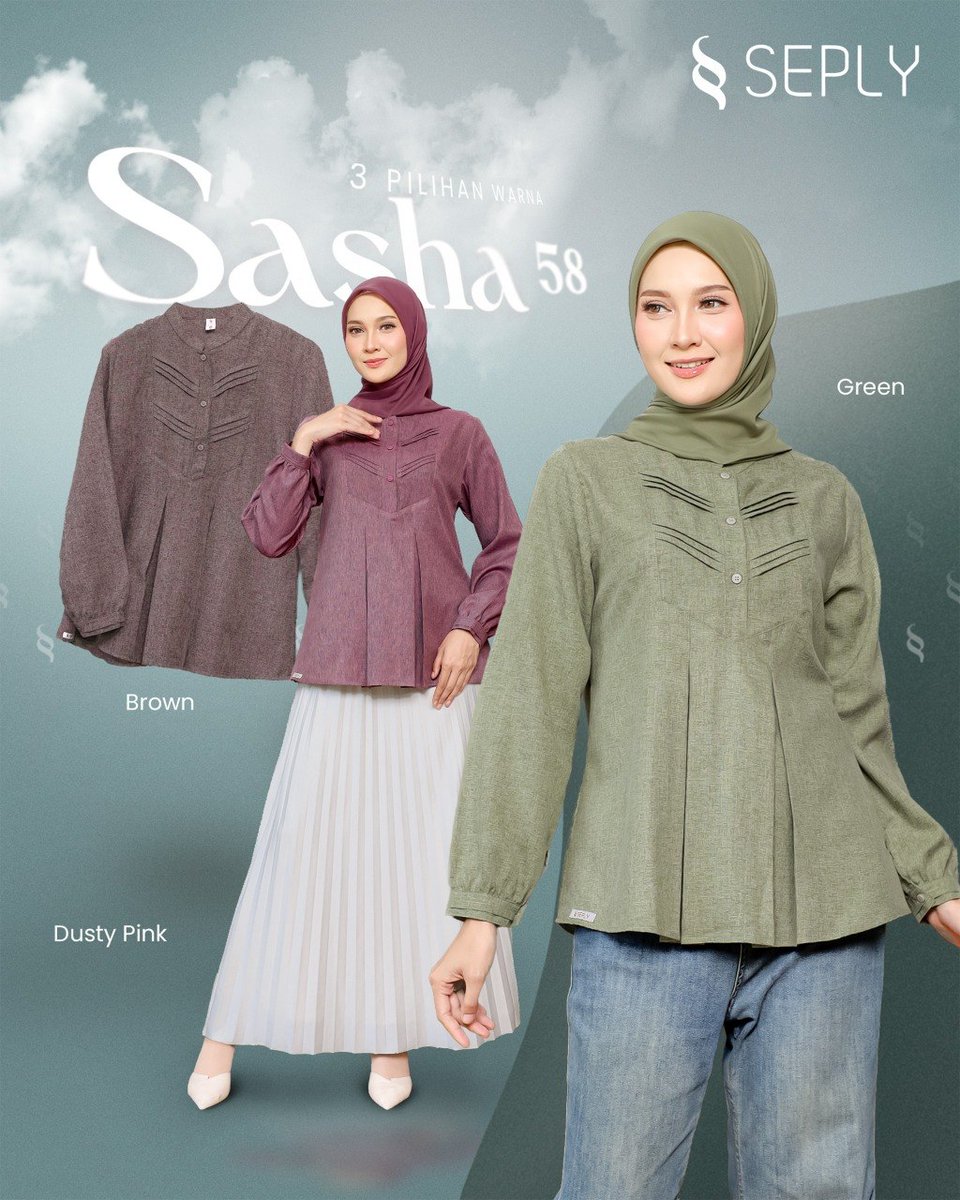 VstoreOfficial's tweet photo. Ada warna Brown, Green, &amp; Dusty Pink yang super gemesin.
https://t.co/3WlwuH3z6N
https://t.co/rXO0SqN276
https://t.co/delzfqKzZz
https://t.co/EP1YgMNDoe https://t.co/HTiKm3aNRB