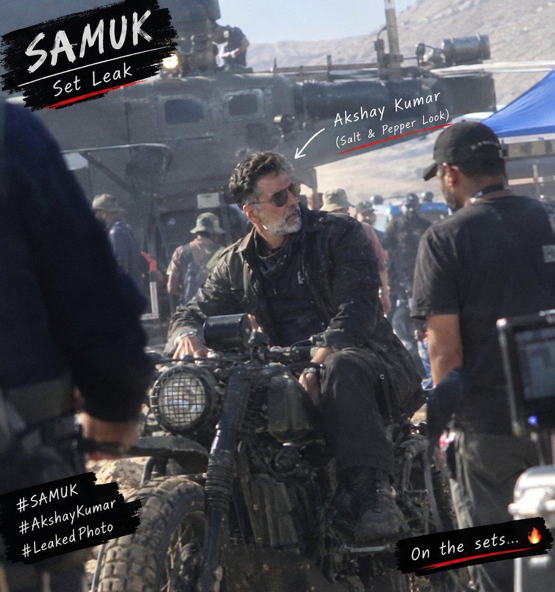 vicky7x_'s tweet photo. #Samuk on fire 
#akshaykumar https://t.co/eIu998BIsV