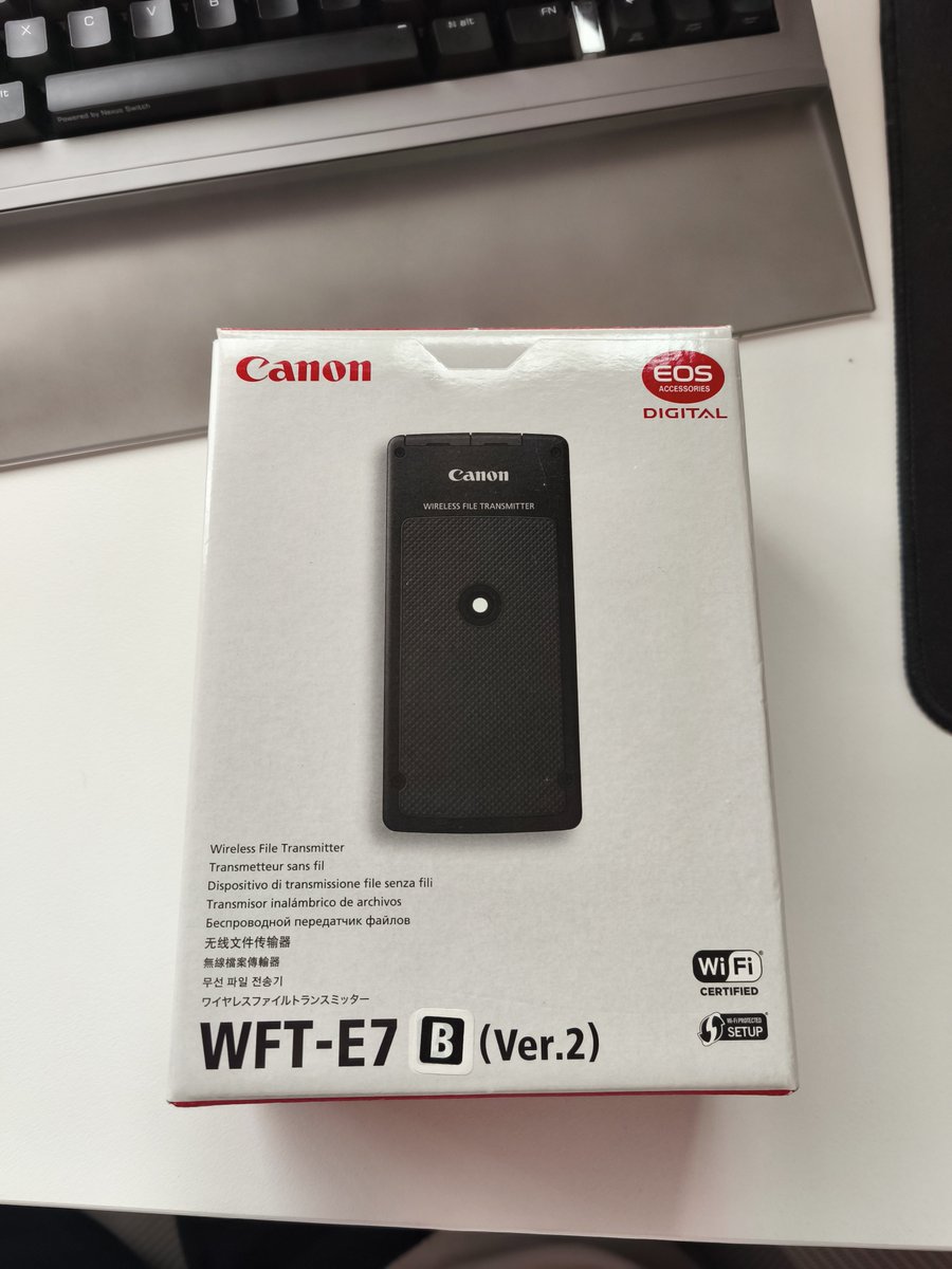 Riru_camera's tweet photo. なんか衝動買いしてしまったWFT-E7(中古) https://t.co/iuANvuxOLU