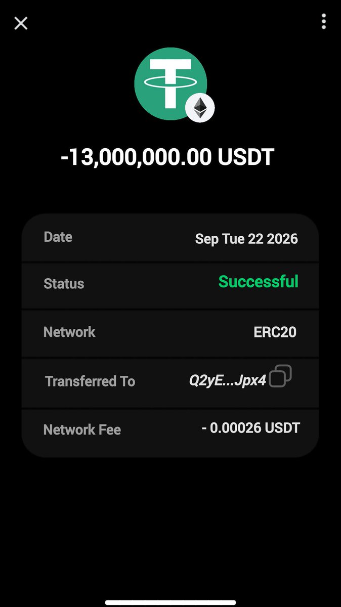 usdt_flash8's tweet photo. 13,000,000 flash USDT Erc20  #USDT #flashusdt #USDTtrc20 #USDTerc20 #USDTbep20 #USDTtrx https://t.co/DWdxwTRyYK