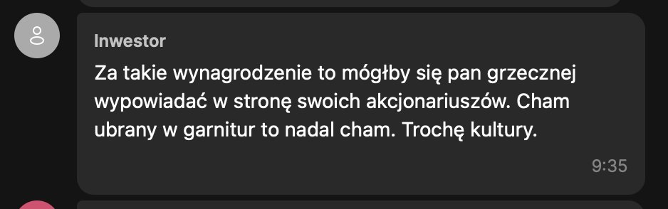 k0g00t's tweet photo. Trwa konfefnecja spółki z NewConnect https://t.co/B5dil4Fchi
