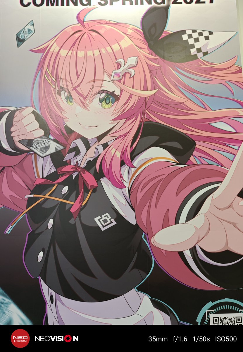 ShibusawaRocket's tweet photo. ヴァイスシュヴァルツオンラインのピンク髪の娘がかわいい。 #TGS2026 https://t.co/G3EHEMXgWB
