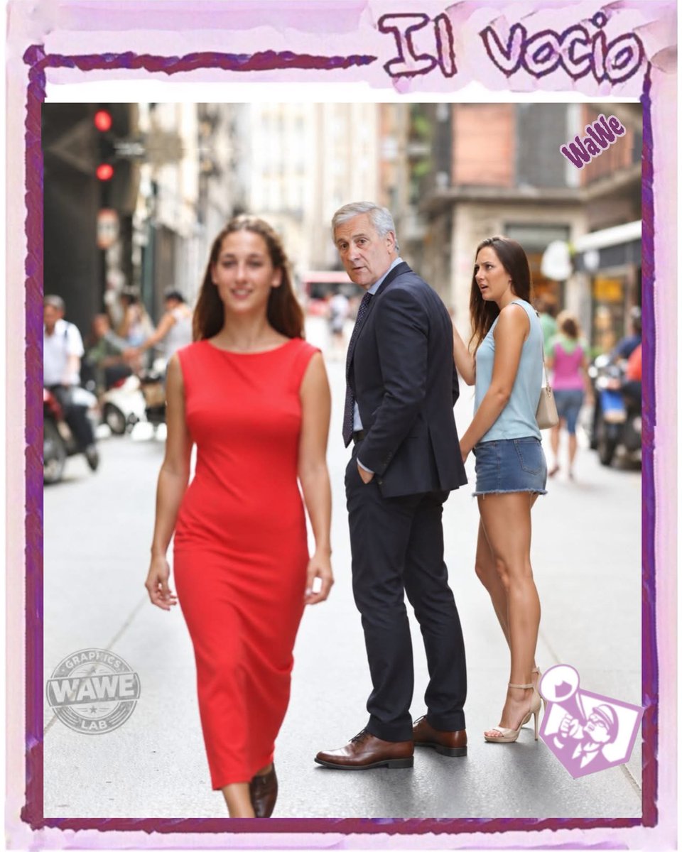 ilvocio's tweet photo. #WaWe #ilvocio #Tajani #morale #donne #gonne #sposa #tradimento #amante #berlusconi #olgettine #22settembre https://t.co/TtgiPhFv6U