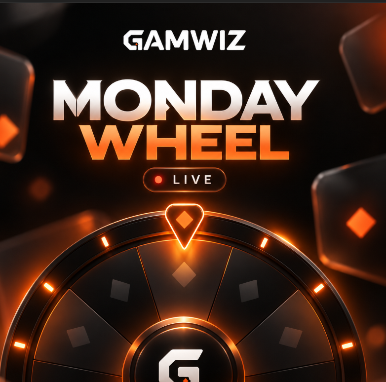 Gamwiz_100's tweet photo. Yesterday’s Monday Wheel was a success.

Rewards claimed, cash paid out, and another Monday in the books.

Now we move.

Friday brings 7.5% cashback on your weekly GGR, and until then there’s still the daily 1-in-6 shot at 99% cashback.

We like giving players more than one reason to come back.