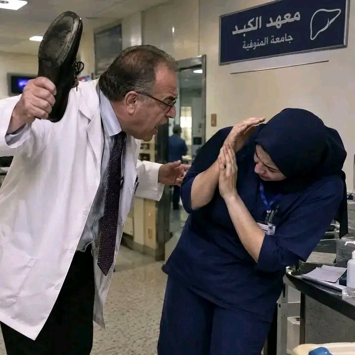 madanya2026's tweet photo. ممرضة بتشتغل في قسم الأطفال بمستشفى حكومي شهير تعرضت لاعتداء بالضرب والسب من رئيس القسم .

القصة بدأت بإنها كانت بتسحب عينة تحليل لمريضة، وطلب منها طبيب مقيم إنها تسيب اللي في إيدها فورًا وتنقل مريضة تانية، مع إن الأمر مكنش طارئ. ردّت عليه إنها هتخلّص اللي في إيدها الأول. هددها إنه هيشتكيها لرئيس القسم، فردّت إنها مش خايفة.
لما راح يشتكيها فعلًا، بدل ما رئيس القسم يتعامل بشكل مهني، خرج شاتم وسبّ بألفاظ بذيئة، وخلع حذائه وضربها بيه ، وزقّها في الحيط، وخنقها بإيديه من رقبتها، لحد ما والد حالة كانت محجوزة في المستشفى -وكان موجود في المكان- تدخّل ومنعه عنها.
لما حاولت الممرضة تاخد حقها وتعمل محضر وتطلب تسجيل الكاميرات من ادارة المستشفى، الإدارة رفضت تسلّم الفيديو، وبتحاول تقفل الموضوع بسرعة "حفاظًا على سمعة المستشفى" بدل ما تحاسب اللي غلط.
⚠️