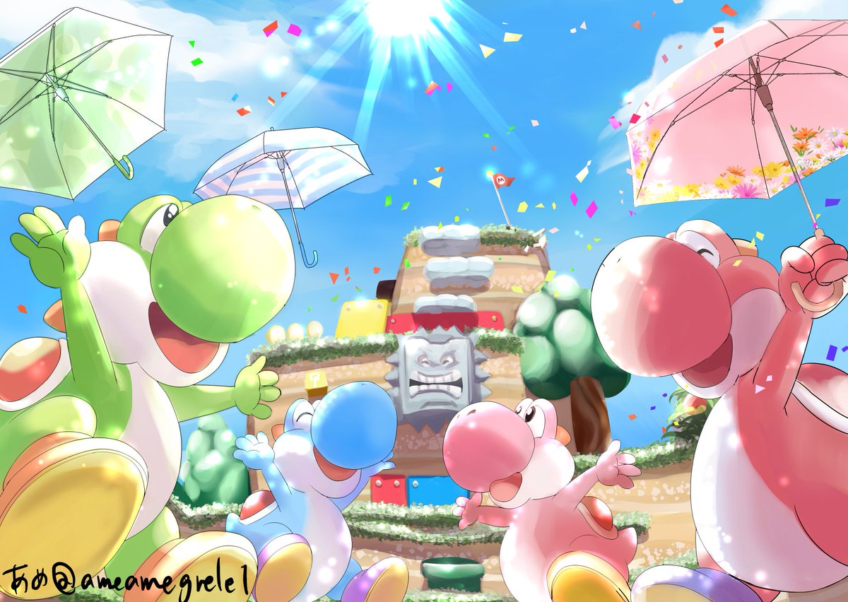 ameamegrele1's tweet photo. 晴れた晴れた～！☀️☀️
#YOSHI #ヨッシー https://t.co/7tkrdLbwZH