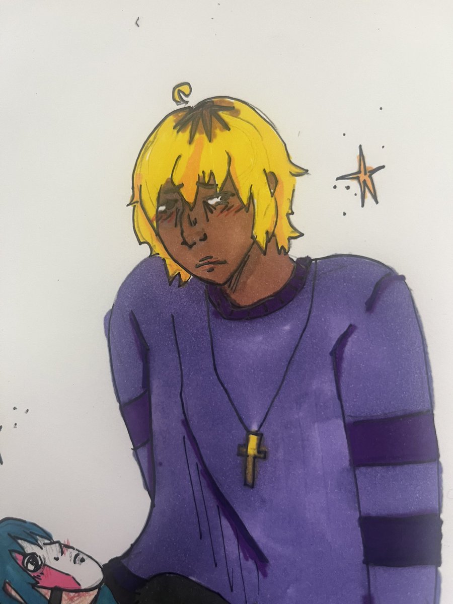 vin_ethlat's tweet photo. Hehe Salvis I drew in class !!!! https://t.co/5jH9mScs6Q