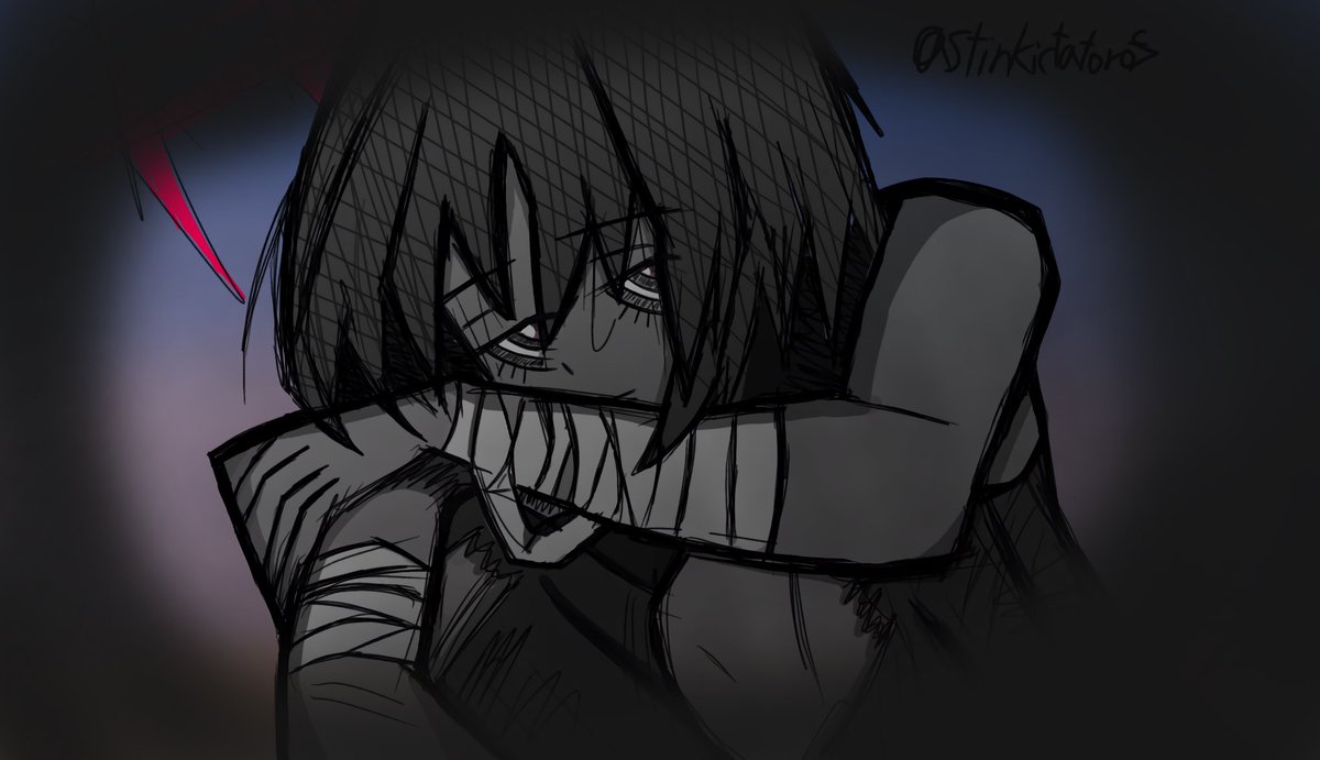 Stinkictatorof's tweet photo. 昔描いたミサキをちょい加筆修正
デフォルメ効かせて近々描き直したいなと https://t.co/UoGHHkbXji