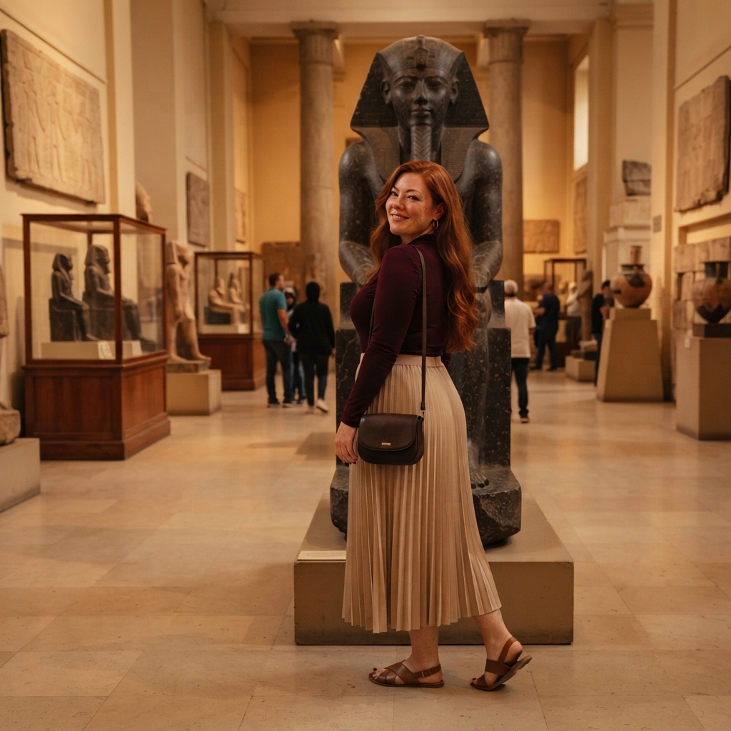 Isola_Bianchi's tweet photo. Standing among thousands of years of history today. Egypt has a way of making every ordinary moment feel incredibly mysterious and unforgettable. 🇪🇬✨
#Isola #Milf #Fanvue #sexy #egypt #Cairo #EgyptianMuseum #AncientEgypt #EgyptTrip #Redhead #Curvy #TravelInfluencer #History https://t.co/gDD1D6X3JF