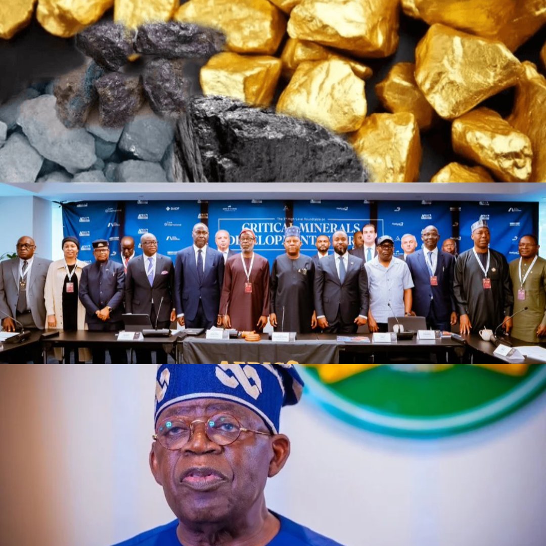 NigeriaStories's tweet photo. JUST IN:!Nigeria 🇳🇬 President Bola Tinubu has called on African countries to unite in protecting the continent’s mineral wealth and move away from exporting raw materials. https://t.co/21XyOH55KU