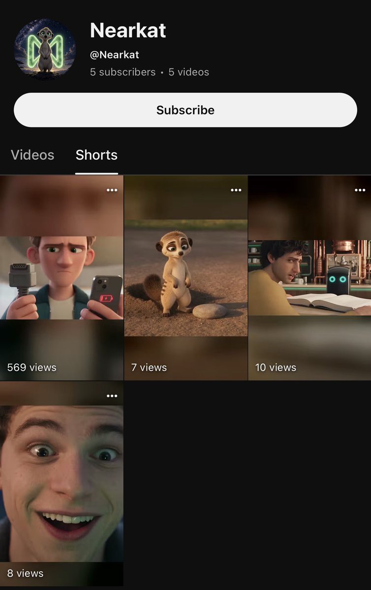 NearKatSol's tweet photo. We are now posting all of our videos on Youtube Shorts 💚

Check it out!

Link: https://t.co/ac1BlZtsd8 https://t.co/UdRfGvQLNl