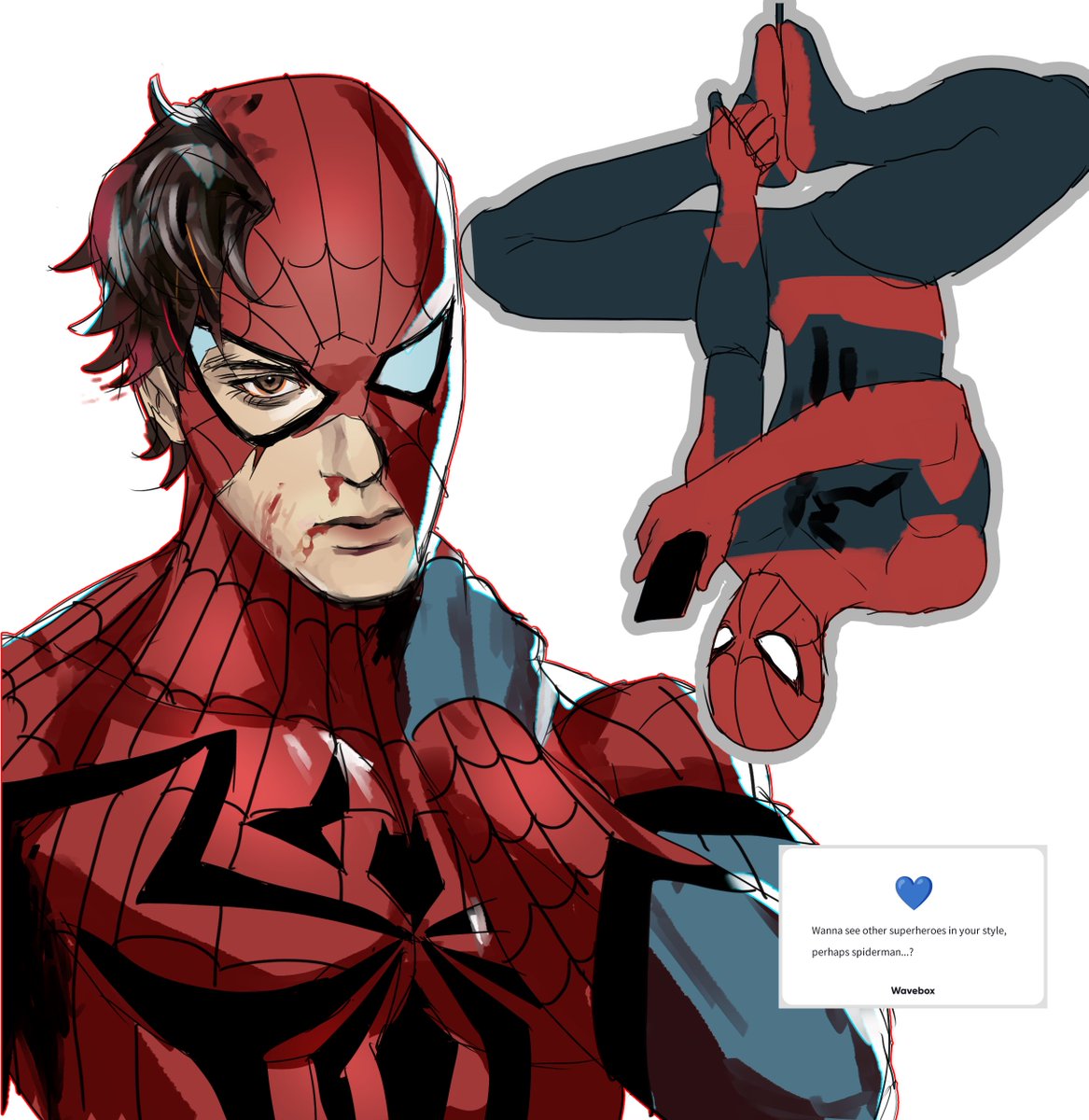 R2_heimer's tweet photo. thank you for request 🤍
#MarvelRivalsfanart #spiderman https://t.co/8gb2mTXgnL
