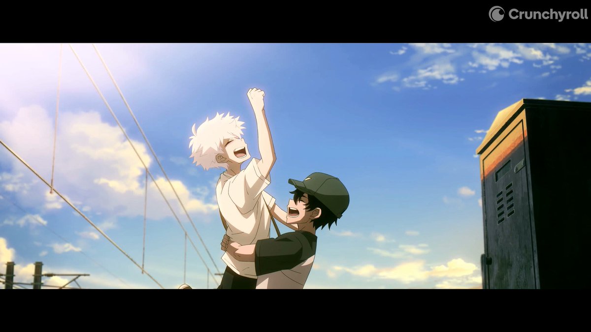 Crunchyroll's tweet photo. This duo through the years 🫶 (via LINK CLICK Season 3) https://t.co/GkdDaFWLfw