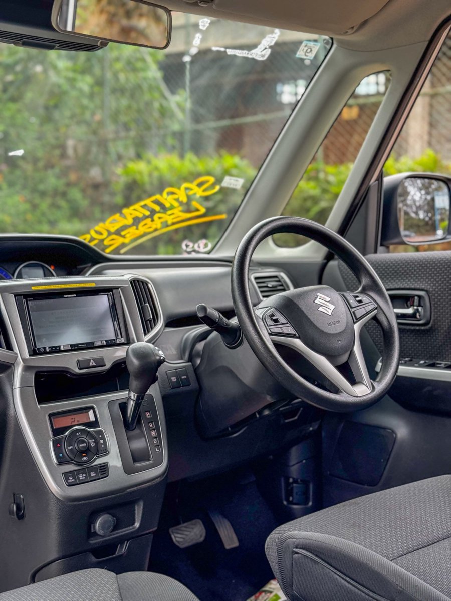ZataMotorsKe's tweet photo. 2019 SUZUKI SOLIO 

 1300CC HYBRID 
 84000KMS
 HEATED AND COOLED FRONT SEATS
 DOUBLE SLIDING DOORS
 LANE ASSIST
 NEW TYRES
 DUAL ZONE AC 
 HEATED STEERING
 LANE ASSIST
 ANTICOLLISON CONTROL
 EMERGENCY BRAKING

PRICE : 1.3M
#RuringuRising #RUN_IT_BANGKOK https://t.co/eh4jSidOT7
