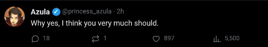 ghoulcap's tweet photo. #tyzula socmed au where everyone is SICK of ty lee's gay ass https://t.co/AerknXFSGm