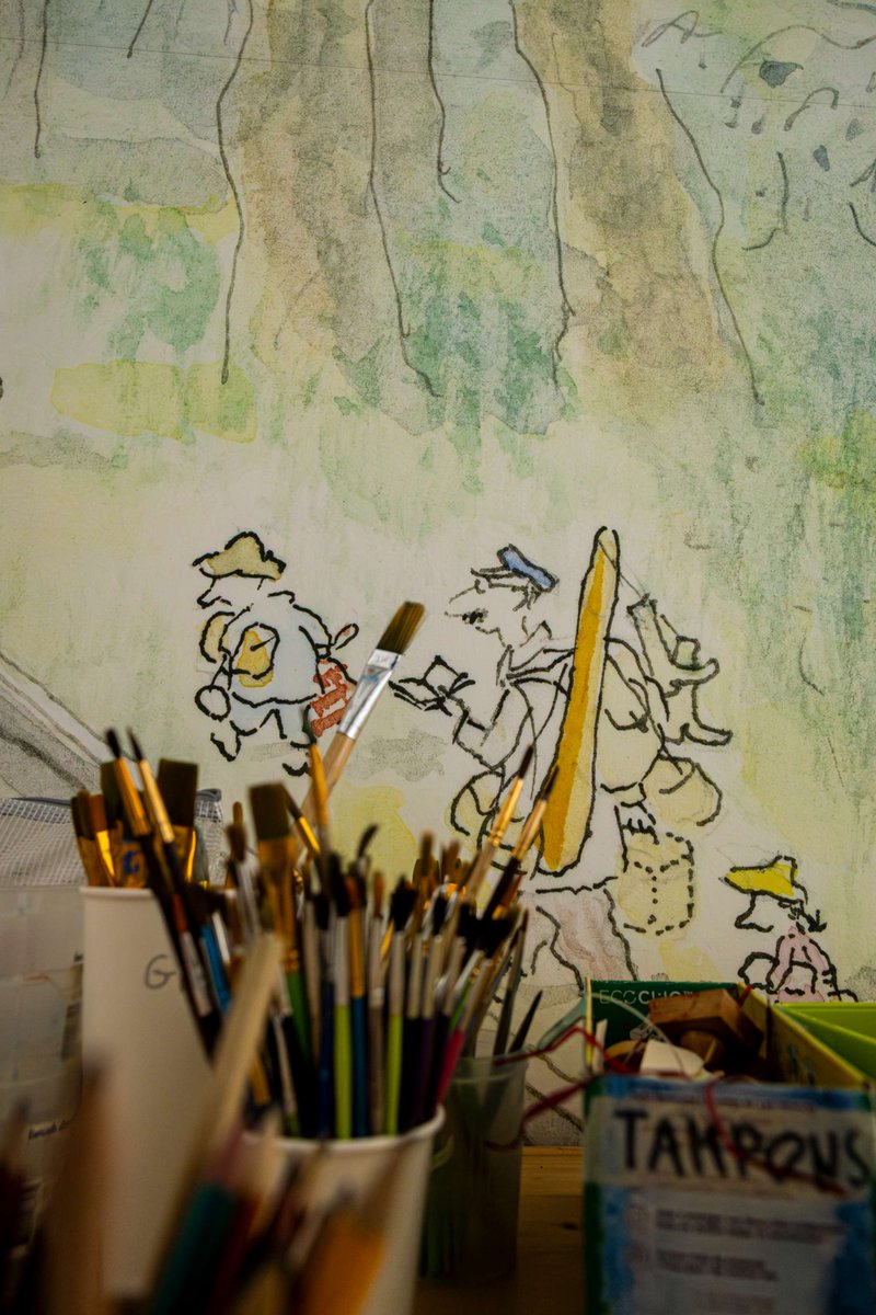 marseille's tweet photo. "Sempé, rêver le monde"
🖌️ Le Château de la Buzine met à l’honneur Jean-Jacques Sempé, l’un des créateurs du "Petit Nicolas" et illustrateur des œuvres de Marcel Pagnol,  dans une exposition inédite !

📅 Jusqu’au 30 mars 2027
🎟️ Tarif : 5€ (4€ en tarif réduit)  
©️J.J. Sempé https://t.co/zzutTo5S5H
