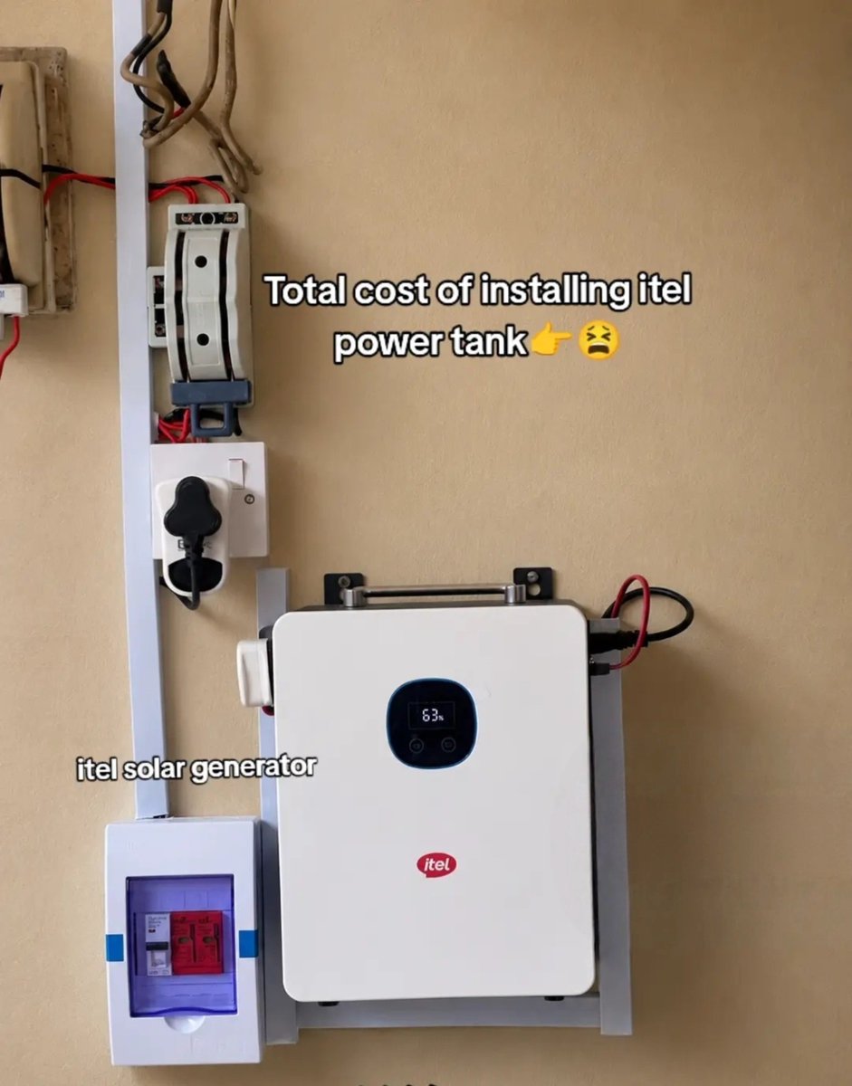 avyloveyou's tweet photo. here is what we spent to set up @itelNigeria Power Tank ‼️

No more NEPA wahala... Send a Dm 😋 https://t.co/CraDc5FHKp