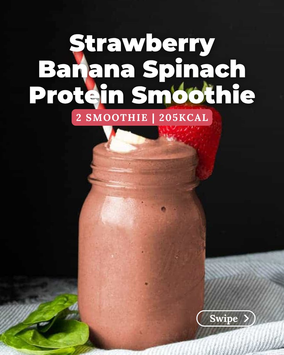 AllegraRipeudx's tweet photo. Start your morning with this creamy, nutritious vegan strawberry-banana protein smoothie. Made with frozen strawberries, banana, spinach, and pea protein, it’s naturally sweet, plant-based, and ready in just 5 minutes. Perfect for busy mornings! https://t.co/KVjKhYQMyL