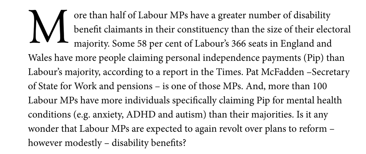 indacorpsystem's tweet photo. Pip spending from the @spectator...the whole wellbeing industry... https://t.co/qJFxSUtBYM