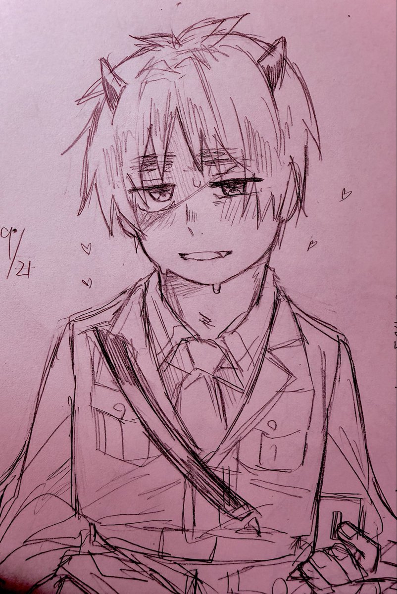 ohanami0873ai's tweet photo. 落書きあくまゆ https://t.co/Ghu8yeR0Yw