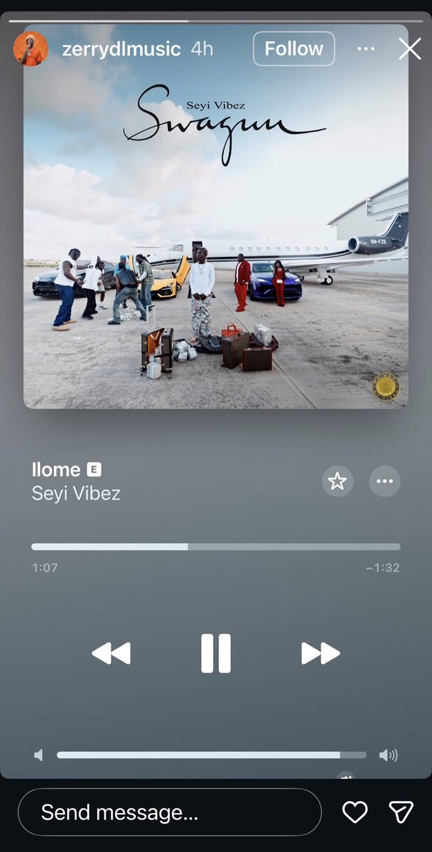 UrfavBoyq's tweet photo. SWAGUU is that rare album that hits immediately and still grows with every replay. Seyi Vibez really delivered and he got every other artiste and fans questioning his talent😅❤️e.g 
ZERRY DL , TENSKI ,BUJU ,  ODUMODU, VDM ,ASAKE , TG OMORI

You can tell he was locked in. SWAGUU feels complete, stylish, and very for him.
