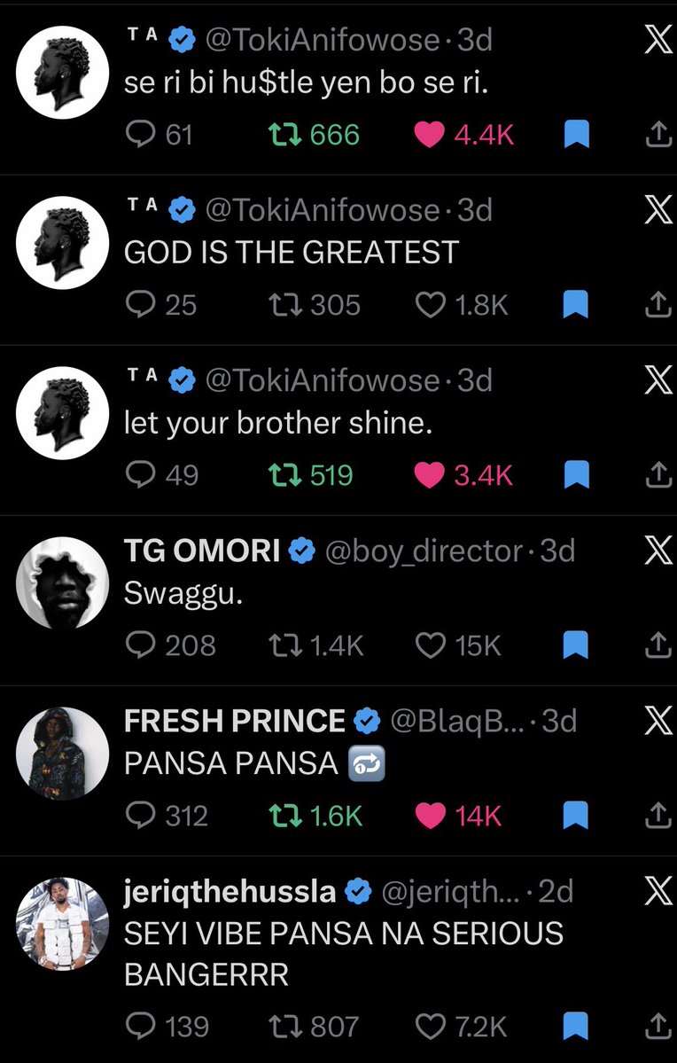 UrfavBoyq's tweet photo. SWAGUU is that rare album that hits immediately and still grows with every replay. Seyi Vibez really delivered and he got every other artiste and fans questioning his talent😅❤️e.g 
ZERRY DL , TENSKI ,BUJU ,  ODUMODU, VDM ,ASAKE , TG OMORI

You can tell he was locked in. SWAGUU feels complete, stylish, and very for him.