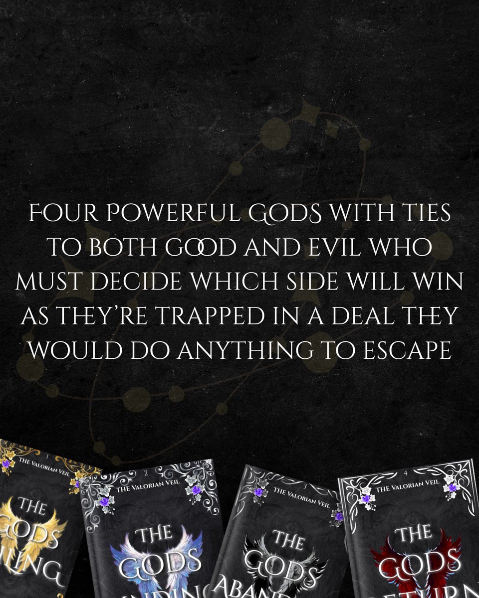 JulieannAn2g's tweet photo. The Veiling was never meant to be her fate, but betrayal left her no choice. Trapped in Godsden and bound to four powerful gods, she must survive dangerous bonds, betrayal, and a destiny that could destroy her. Books 1–3 are on KU. Book 4 arrives https://t.co/CWQa0FkQ15