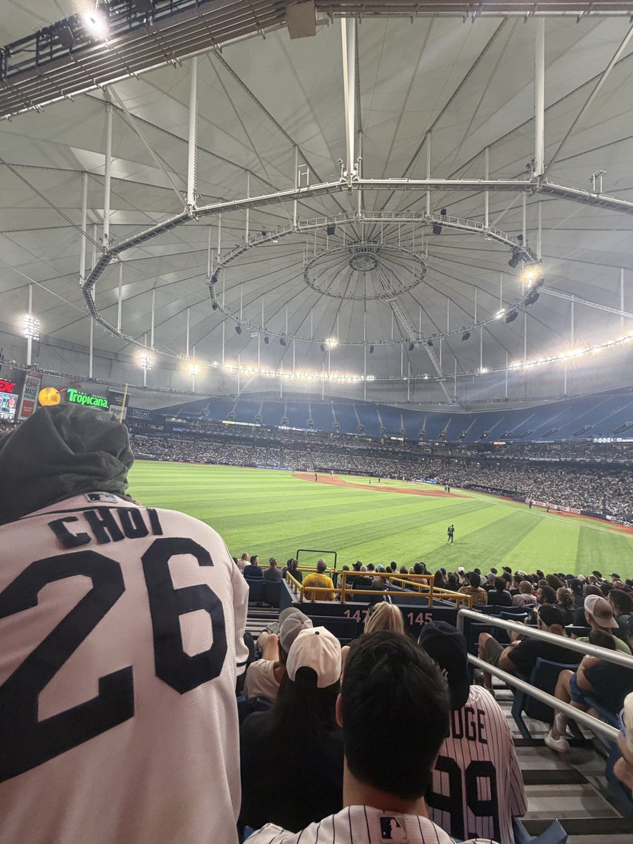 jasonamico's tweet photo. @DanielKimW Also hit a Rays game this year and my buddy had…..of course….A JI-MAN CHOI RAYS TARP ON! 🇰🇷🇰🇷🇰🇷 https://t.co/hdD6FIUa33